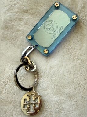 Rare Tory Burch Key Fob chain Likely vintage. Still has Nordstrom tag